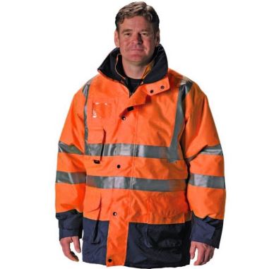 Hi Vis Two Tone vanntett sikkerhetsjakke